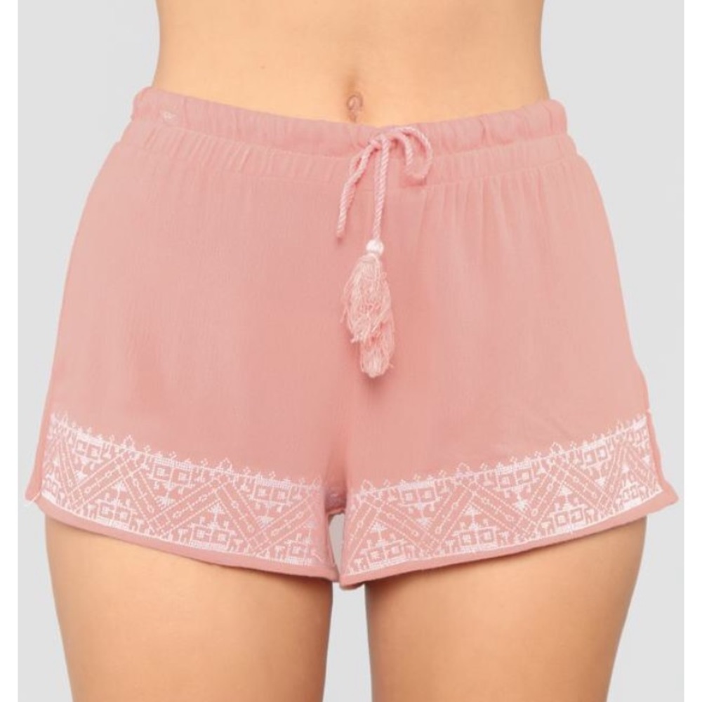 Summer goddess printed shorts